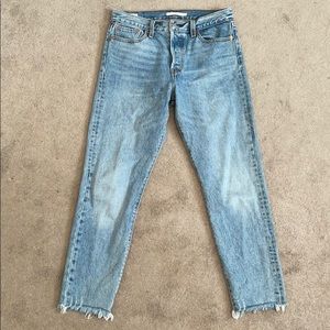 Wedgie Icon Fit Light Wash High Rise Jeans
